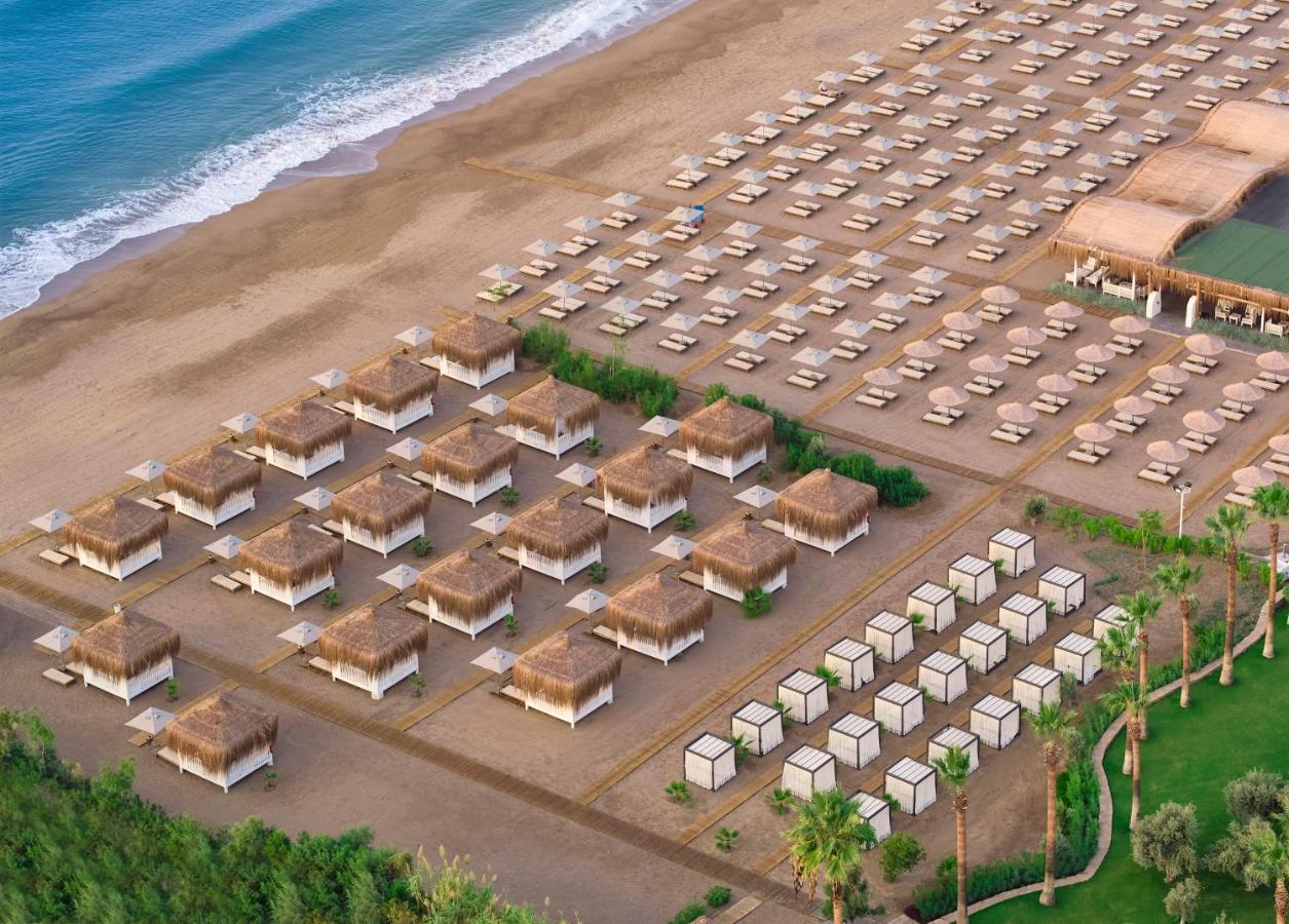 Lara Barut Collection Hotel Antalya Ngoại thất bức ảnh Aerial view of the beach at the Rixos Premium Göcek